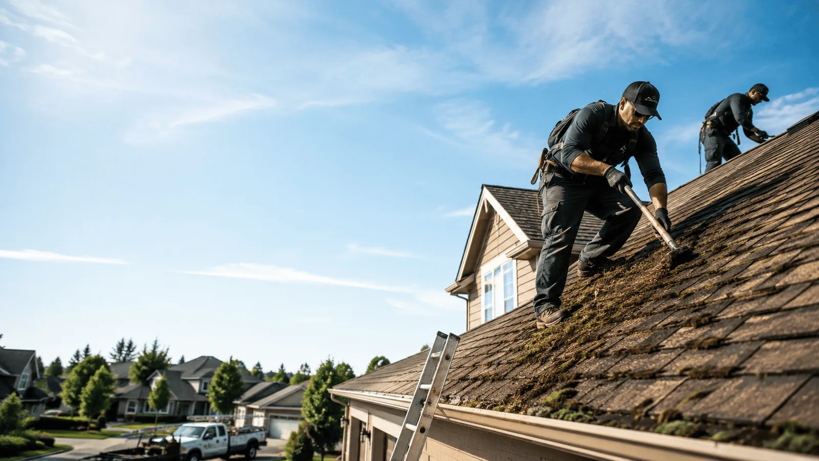 Roof Moss Removal in Pylesville, MD near me